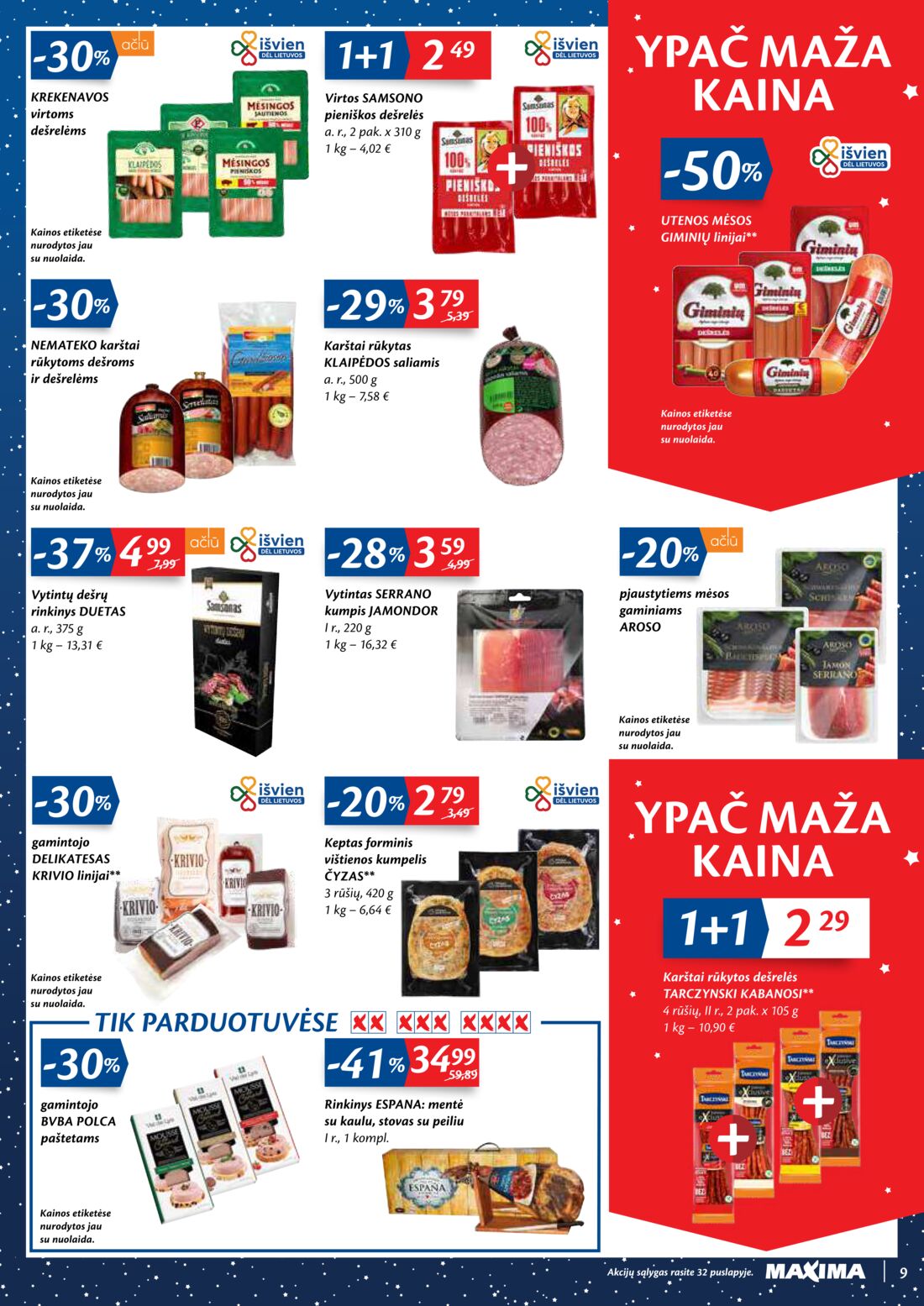 Maxima kaininis leidinys akcijos nuo 
  2020-12-15 iki 
  2020-12-28 | Leidinukas.lt puslapis 9