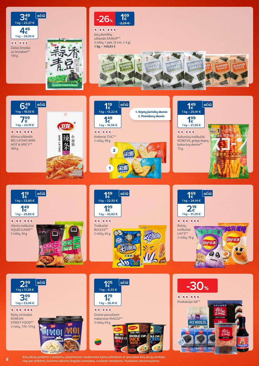Maxima leidinukas akcijos nuo 
  2025-10-21 iki 
  2025-10-27 | Leidinukas.lt puslapis 8