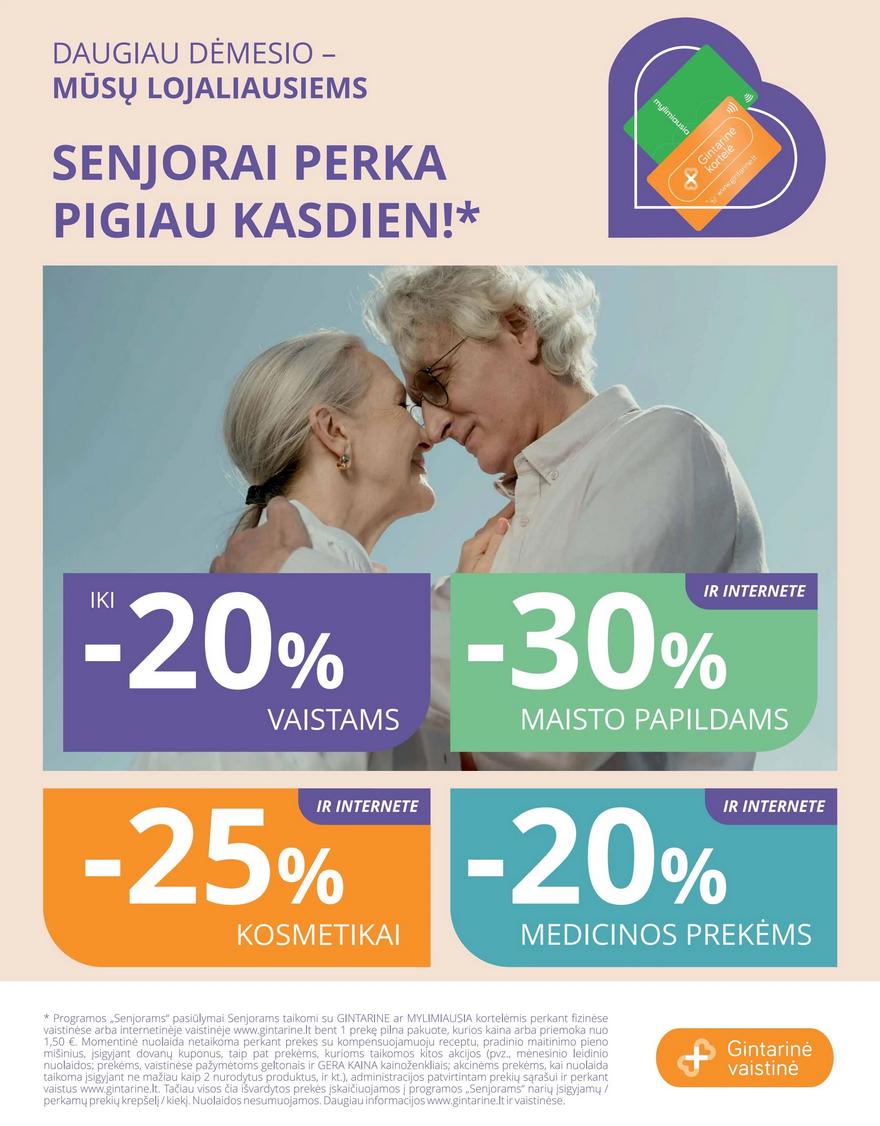 Gintarinės vaistinės leidinys akcijos nuo 
  2026-02-01 iki 
  2026-02-28 | Leidinukas.lt puslapis 15
