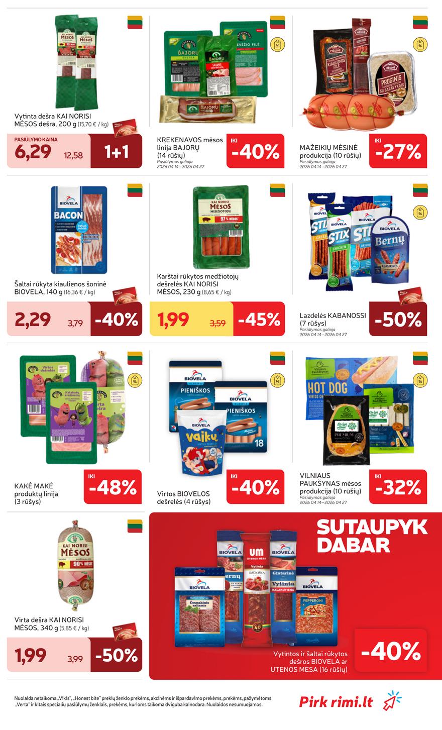 Rimi leidinys akcijos nuo 
  2026-04-21 iki 
  2026-04-27 | Leidinukas.lt puslapis 17