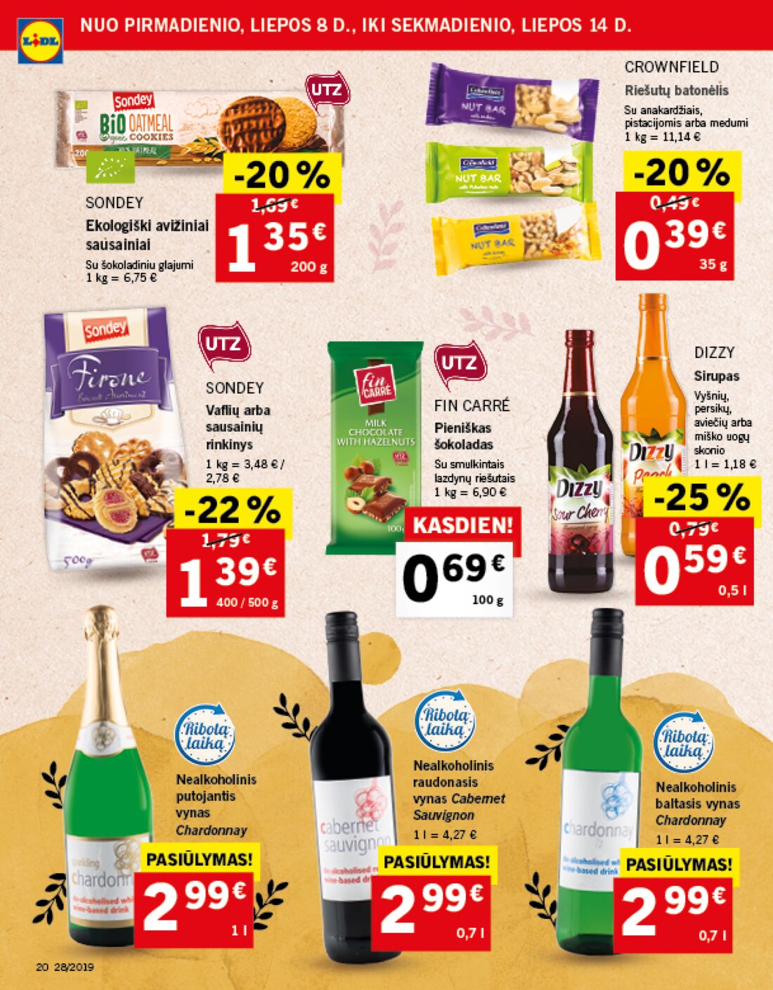 Lidl savaitinis leidinys akcijos nuo 
  2019-07-08 iki 
  2019-07-14 | Leidinukas.lt puslapis 20
