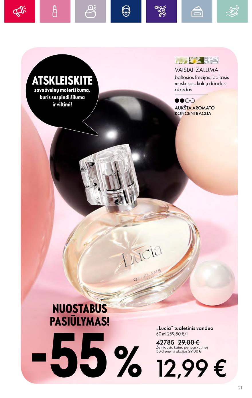 Oriflame katalogas akcijos nuo 
  2023-10-25 iki 
  2023-11-07 | Leidinukas.lt puslapis 21