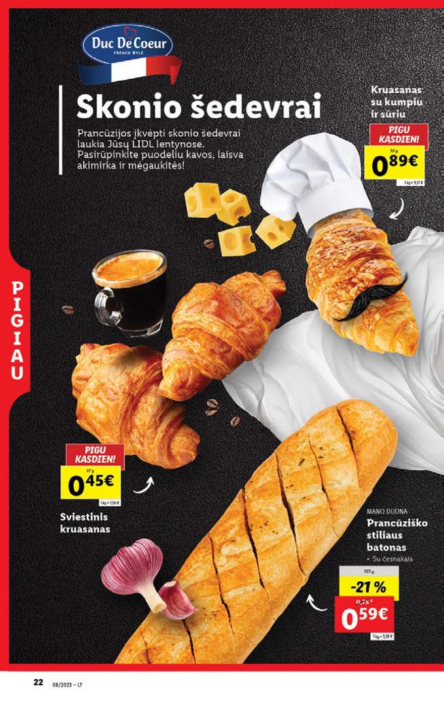 Lidl pasiūlymai akcijos nuo 
  2023-02-20 iki 
  2023-02-26 | Leidinukas.lt puslapis 22