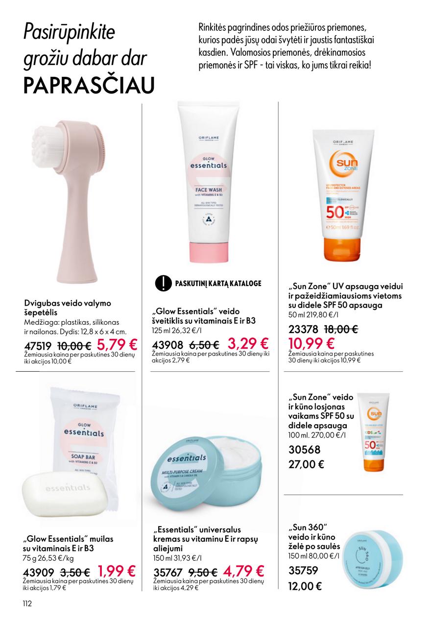Oriflame katalogas akcijos nuo 
  2026-02-18 iki 
  2026-03-10 | Leidinukas.lt puslapis 112