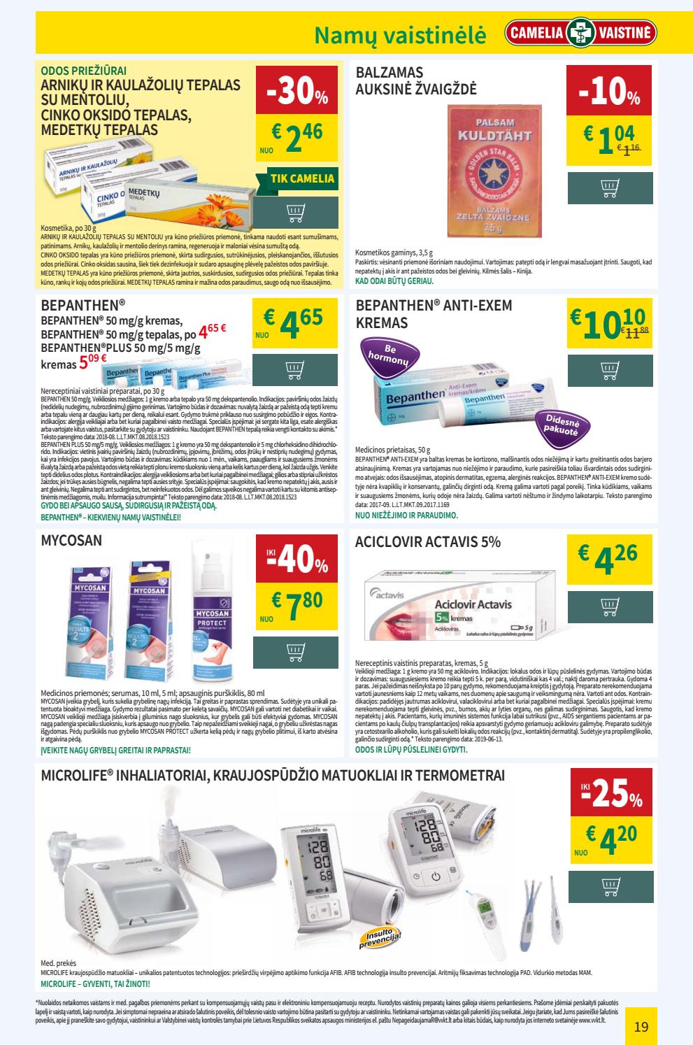Camelia leidinys akcijos nuo 
  2019-07-01 iki 
  2019-07-31 | Leidinukas.lt puslapis 19