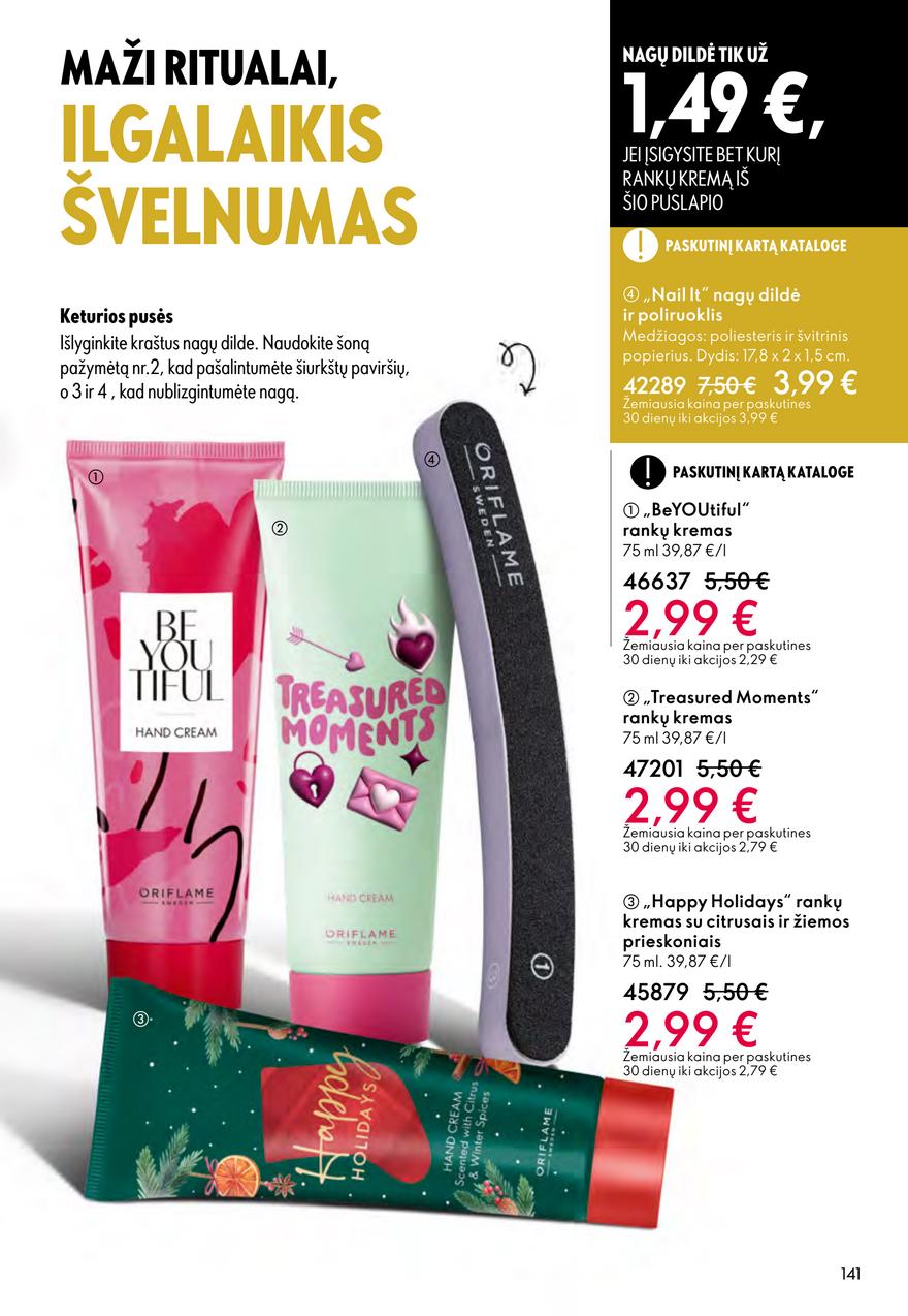 Oriflame katalogas akcijos nuo 
  2026-04-01 iki 
  2026-04-21 | Leidinukas.lt puslapis 141