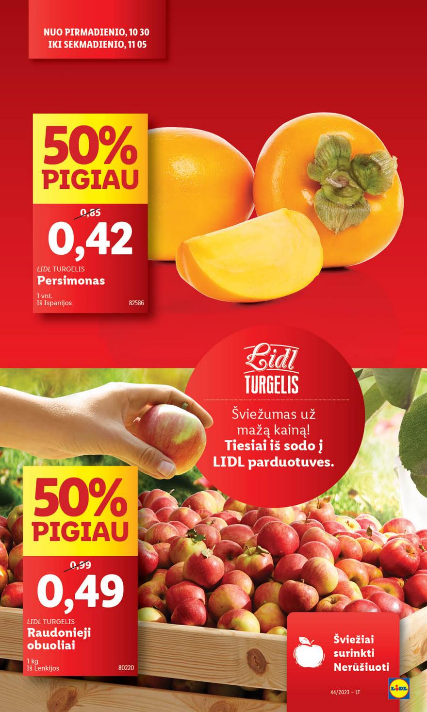 Lidl pasiūlymai akcijos nuo 
  2023-10-30 iki 
  2023-11-05 | Leidinukas.lt puslapis 4