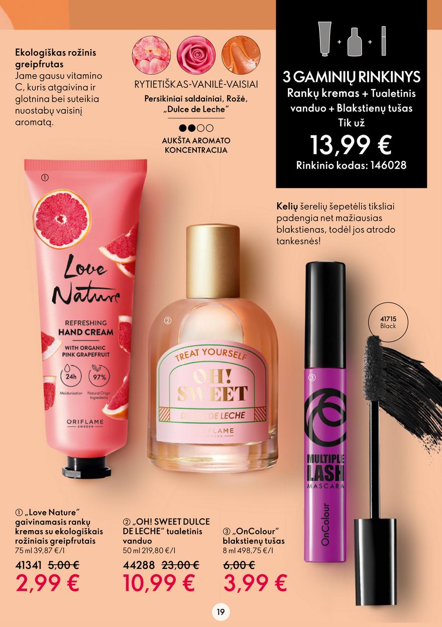 Oriflame katalogas akcijos nuo 
  2023-02-01 iki 
  2023-02-21 | Leidinukas.lt puslapis 19