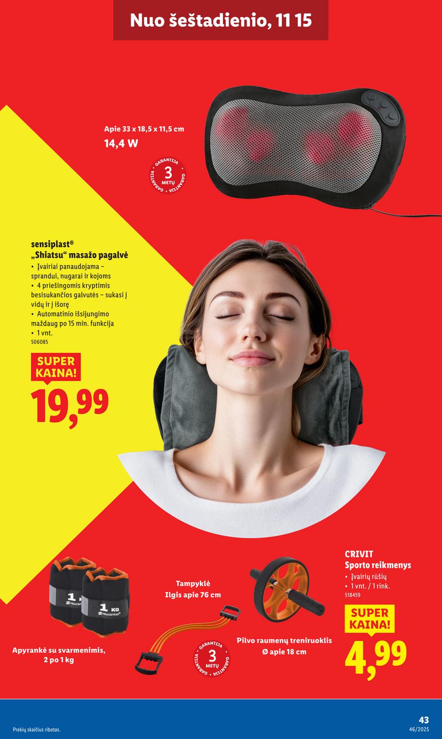 Lidl leidinys akcijos nuo 
  2025-11-10 iki 
  2025-11-16 | Leidinukas.lt puslapis 43