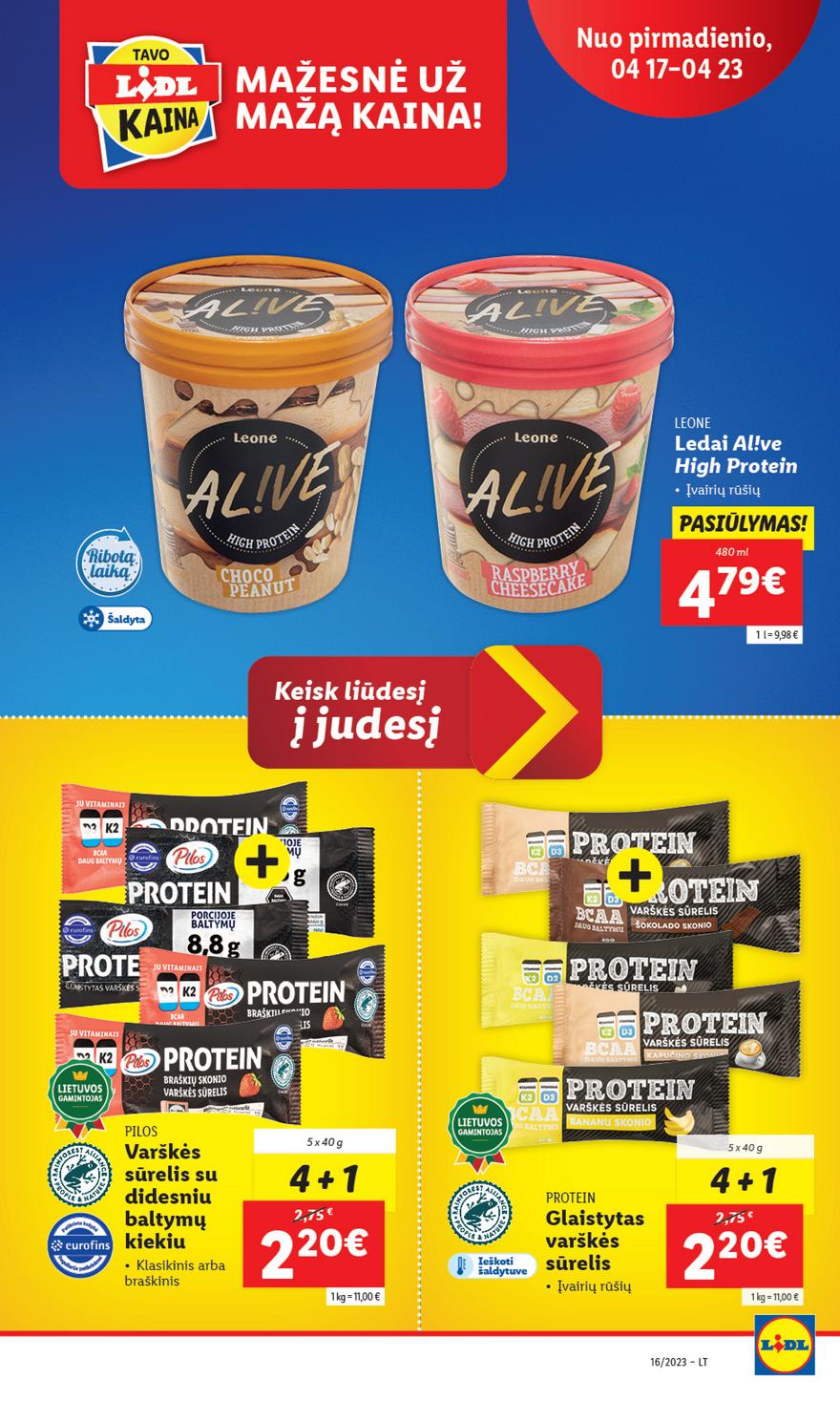 Lidl pasiūlymai akcijos nuo 
  2023-04-17 iki 
  2023-04-23 | Leidinukas.lt puslapis 25
