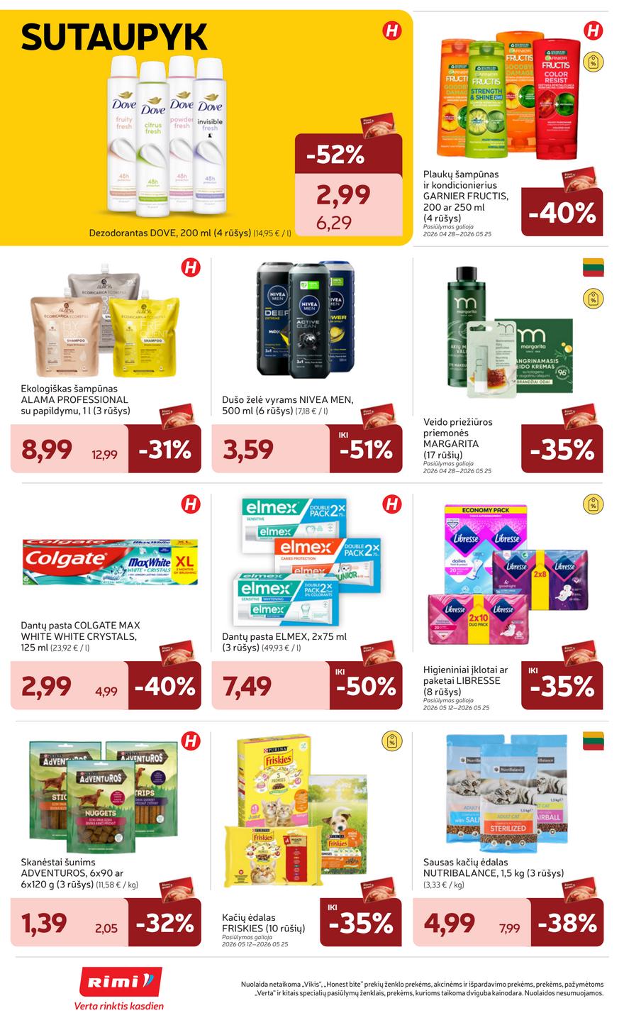 Rimi leidinys akcijos nuo 
  2026-05-19 iki 
  2026-05-25 | Leidinukas.lt puslapis 28