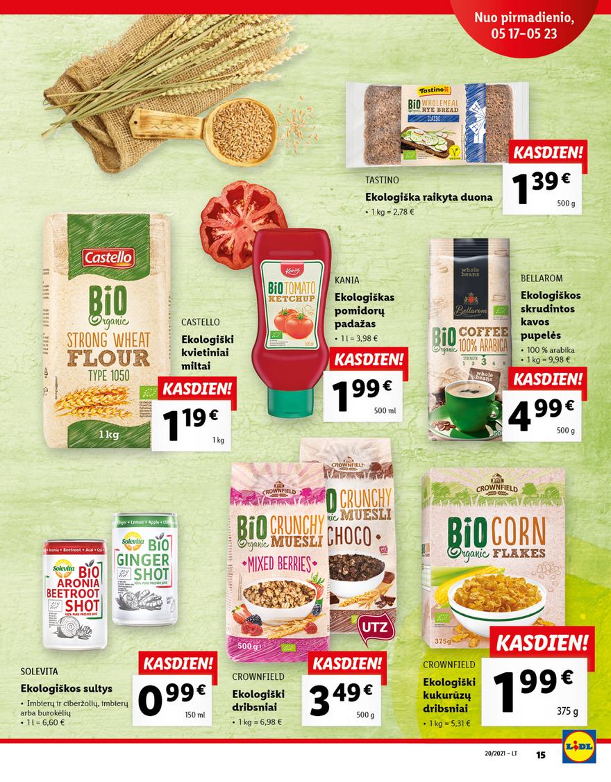 Lidl maisto prekių pasiūlymai akcijos nuo 
  2021-05-17 iki 
  2021-05-23 | Leidinukas.lt puslapis 15