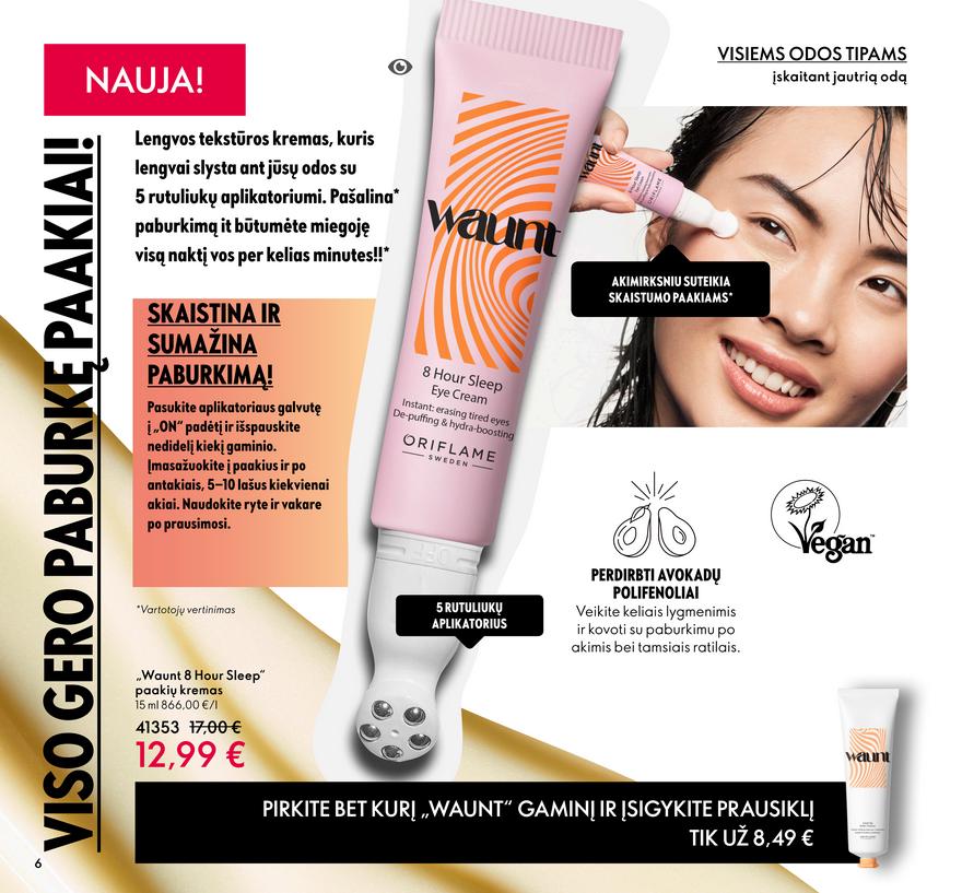 Oriflame katalogas akcijos nuo 
  2022-05-18 iki 
  2022-06-07 | Leidinukas.lt puslapis 6