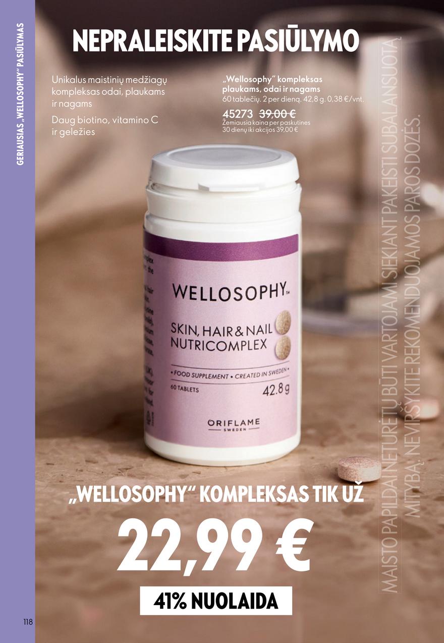 Oriflame katalogas akcijos nuo 
  2026-04-22 iki 
  2026-05-12 | Leidinukas.lt puslapis 118