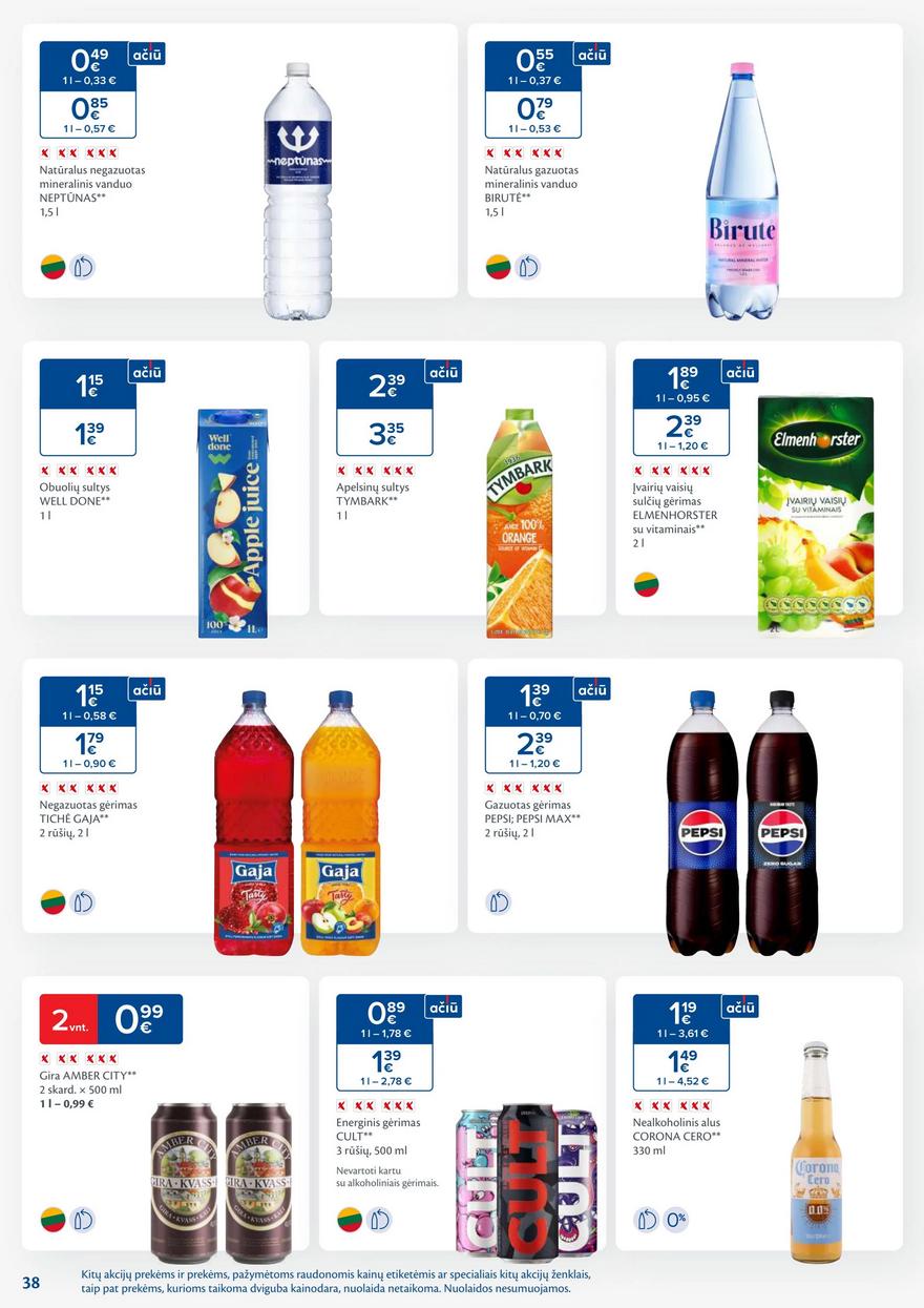 Maxima leidinukas akcijos nuo 
  2025-08-19 iki 
  2025-08-25 | Leidinukas.lt puslapis 38