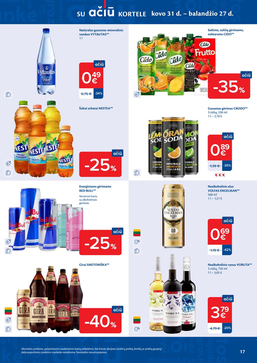 Maxima leidinys akcijos nuo 
  2026-04-14 iki 
  2026-04-20 | Leidinukas.lt puslapis 17