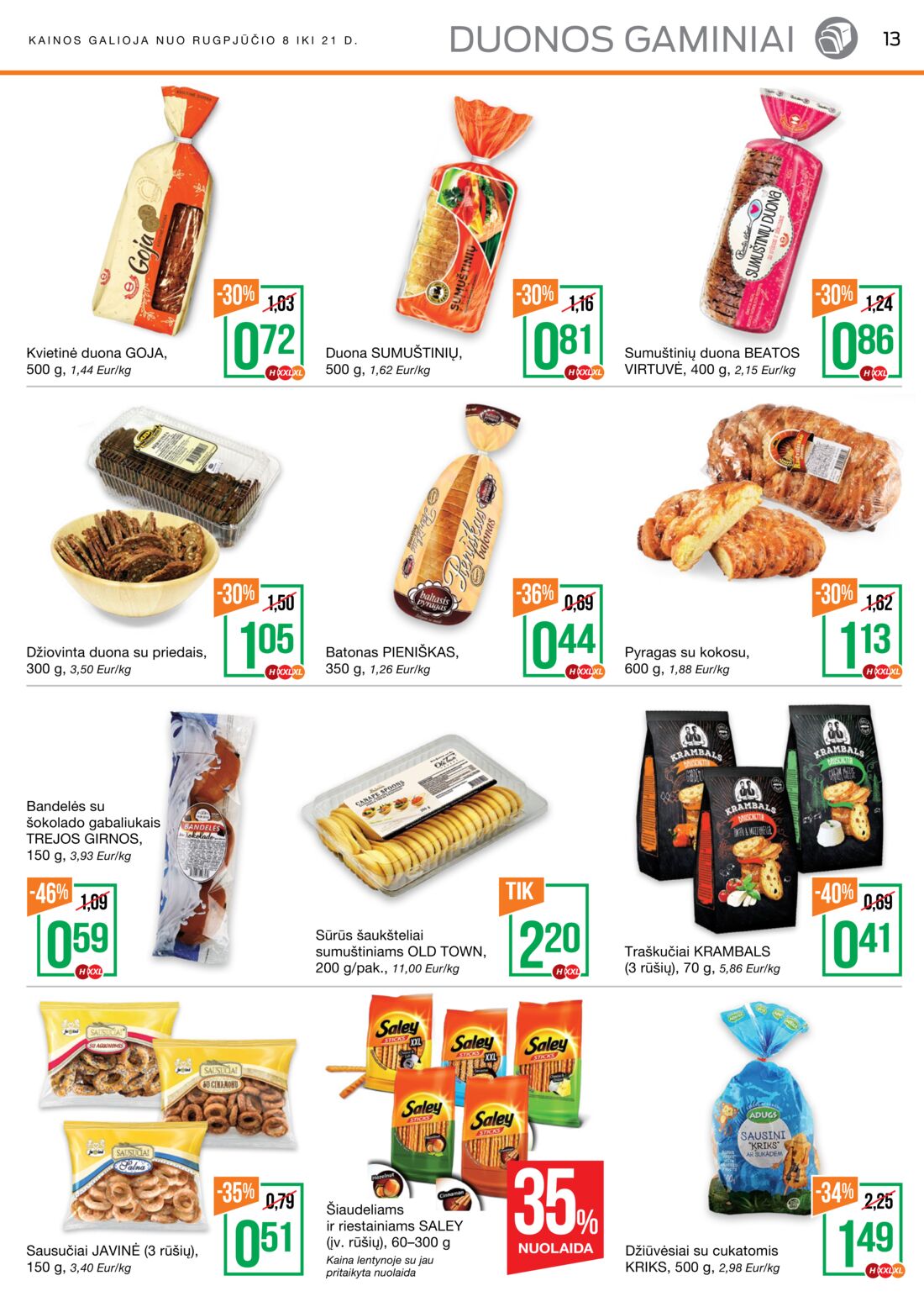 Norfa kaininis leidinys akcijos nuo 
  2019-08-08 iki 
  2019-08-21 | Leidinukas.lt puslapis 13