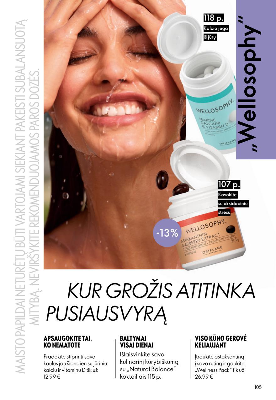 Oriflame katalogas akcijos nuo 
  2026-07-15 iki 
  2026-08-04 | Leidinukas.lt puslapis 105