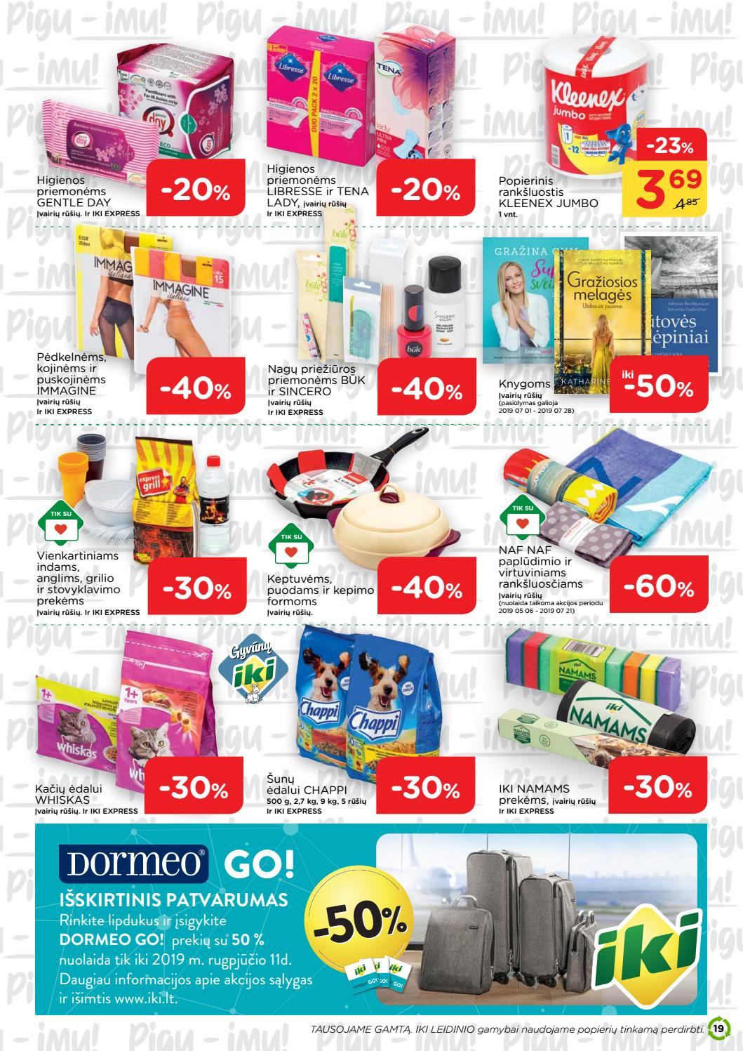 Iki savaitinis leidinys akcijos nuo 
  2019-07-01 iki 
  2019-07-07 | Leidinukas.lt puslapis 19