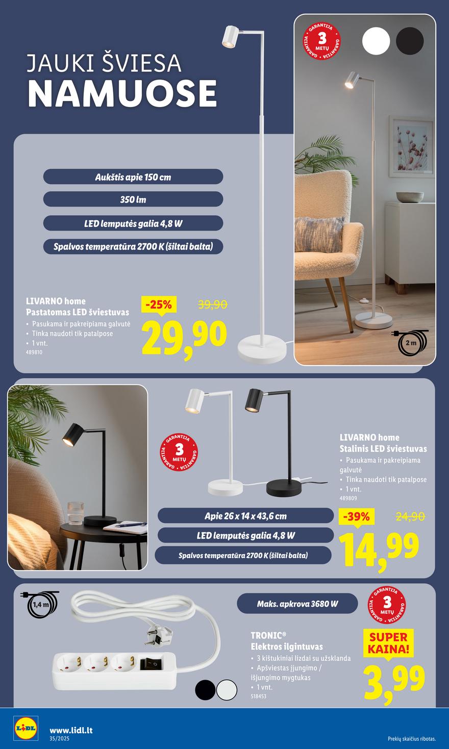 Lidl ne maisto leidinys akcijos nuo 
  2025-08-25 iki 
  2025-08-31 | Leidinukas.lt puslapis 44