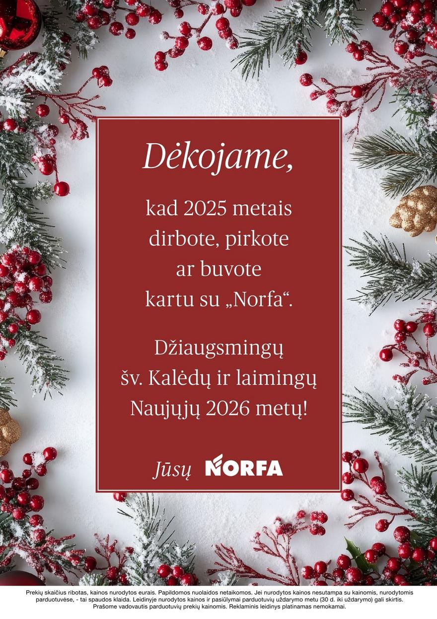 Norfos leidinys akcijos nuo 
  2025-12-11 iki 
  2026-01-07 | Leidinukas.lt puslapis 32