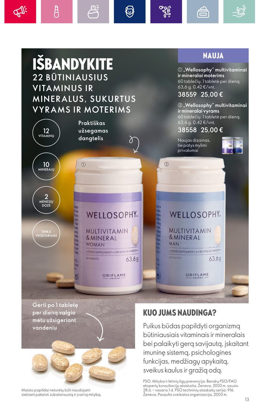 Oriflame katalogas akcijos nuo 
  2023-08-23 iki 
  2023-09-12 | Leidinukas.lt puslapis 13