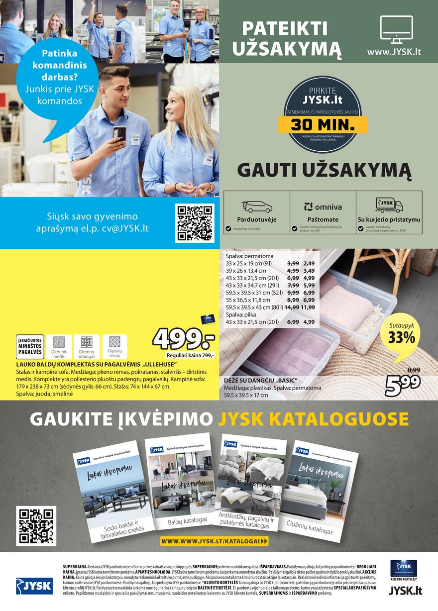 Jysk leidinys akcijos nuo 
  2021-08-31 iki 
  2021-09-13 | Leidinukas.lt puslapis 24