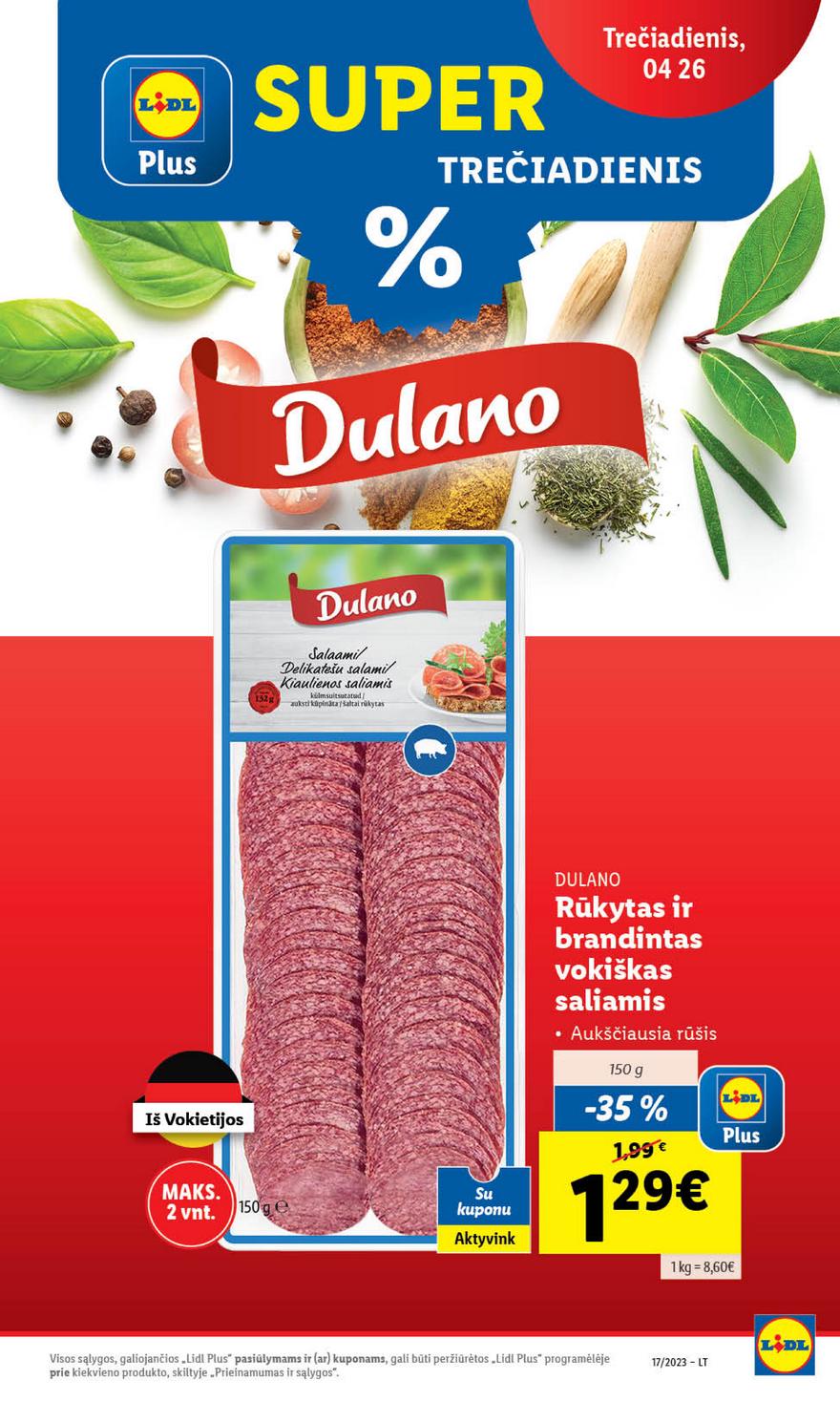 Lidl maisto prekių pasiūlymai akcijos nuo 
  2023-04-24 iki 
  2023-05-01 | Leidinukas.lt puslapis 21
