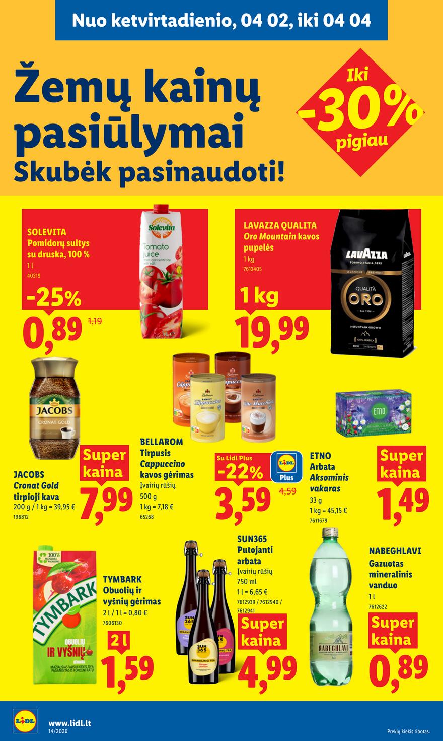 Lidl leidinys akcijos nuo 
  2026-03-30 iki 
  2026-04-04 | Leidinukas.lt puslapis 22