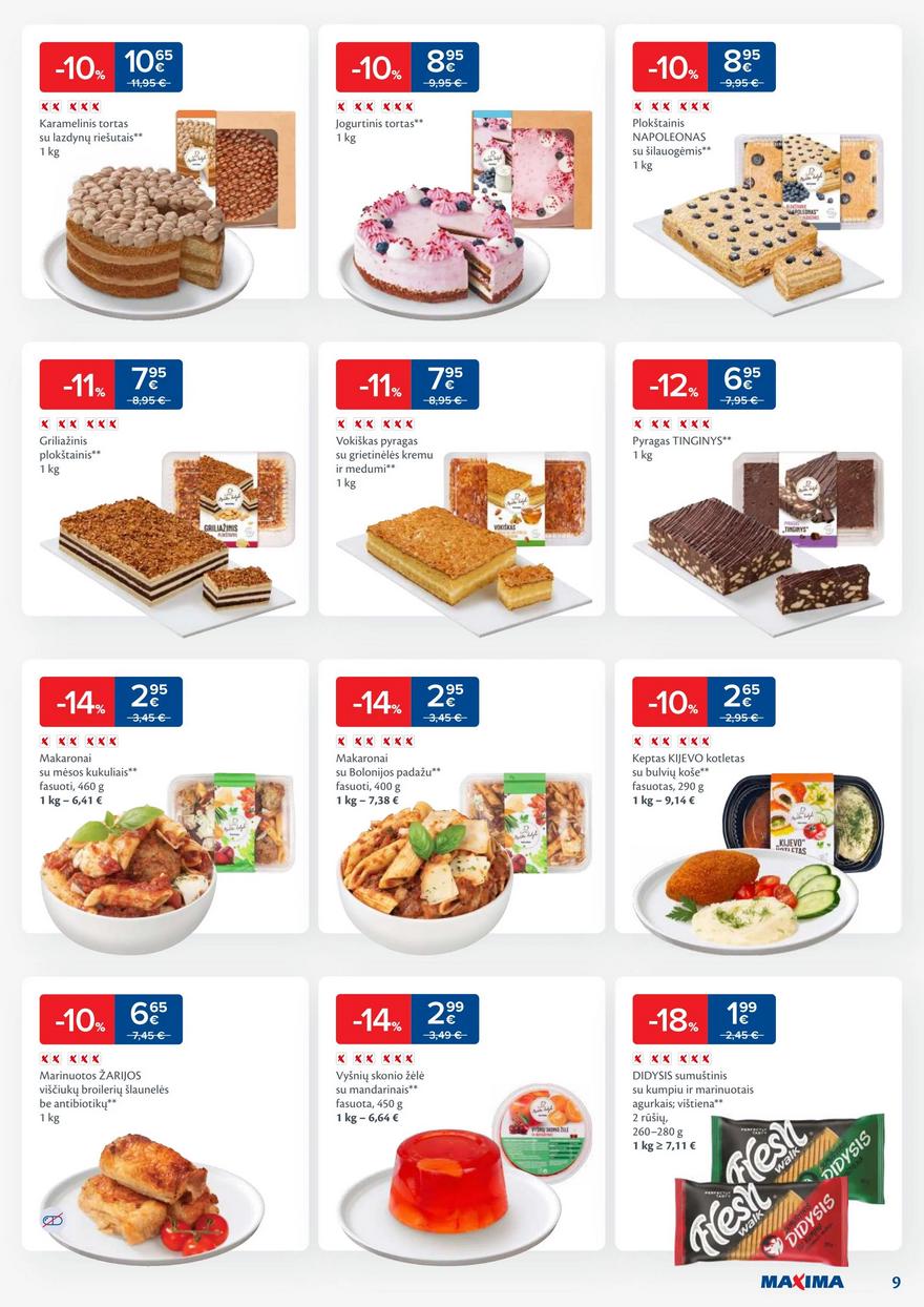 Maxima kaininis leidinys akcijos nuo 
  2024-02-27 iki 
  2024-03-04 | Leidinukas.lt puslapis 9