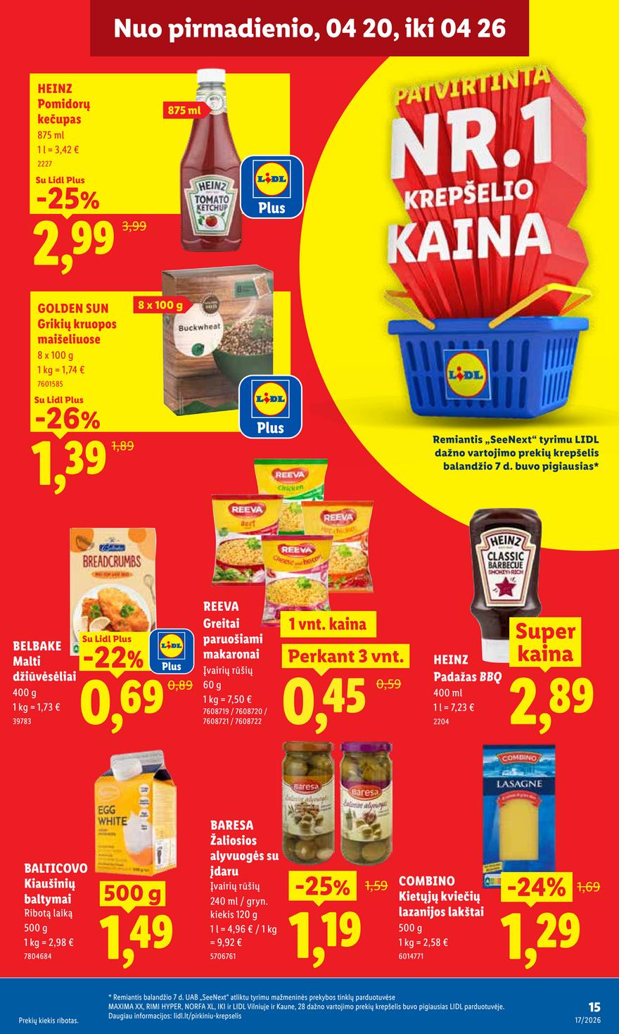 Lidl leidinys akcijos nuo 
  2026-04-20 iki 
  2026-04-26 | Leidinukas.lt puslapis 15