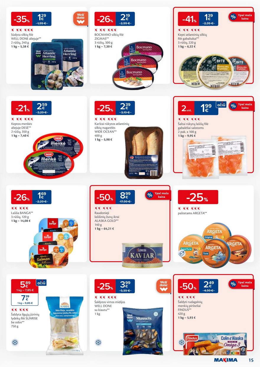 Maxima leidinys akcijos nuo 
  2023-11-28 iki 
  2023-12-04 | Leidinukas.lt puslapis 15