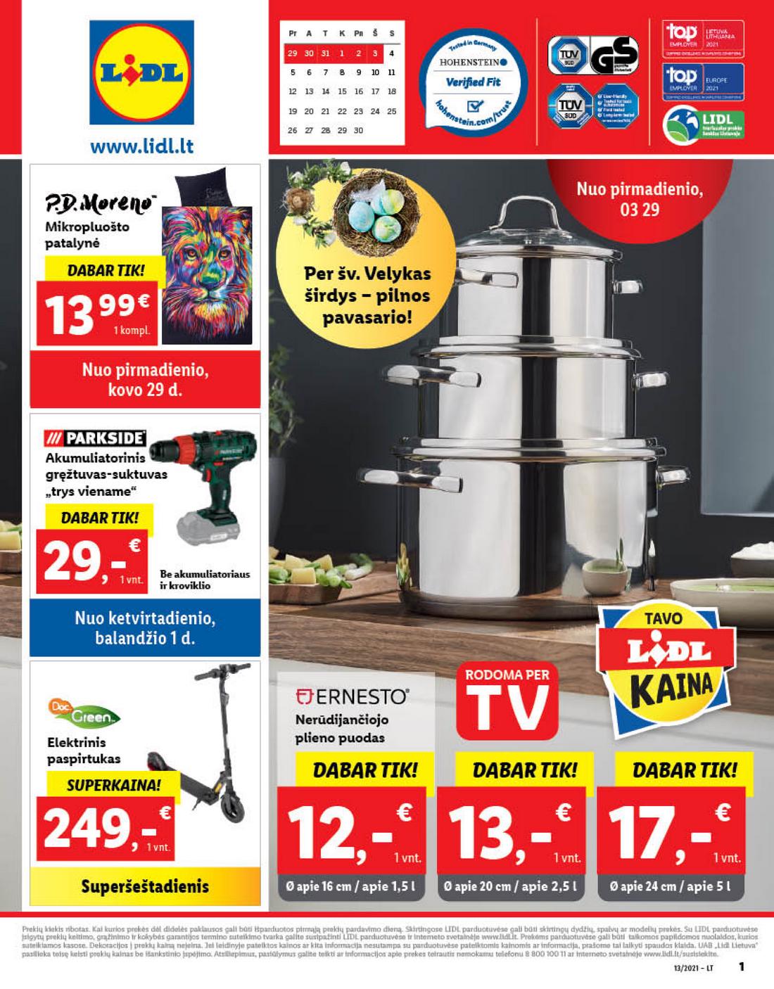 Ldil ne maisto prekių pasiūlymai. akcijos nuo 
  2021-03-29 iki 
  2021-04-03 | Leidinukas.lt puslapis 1