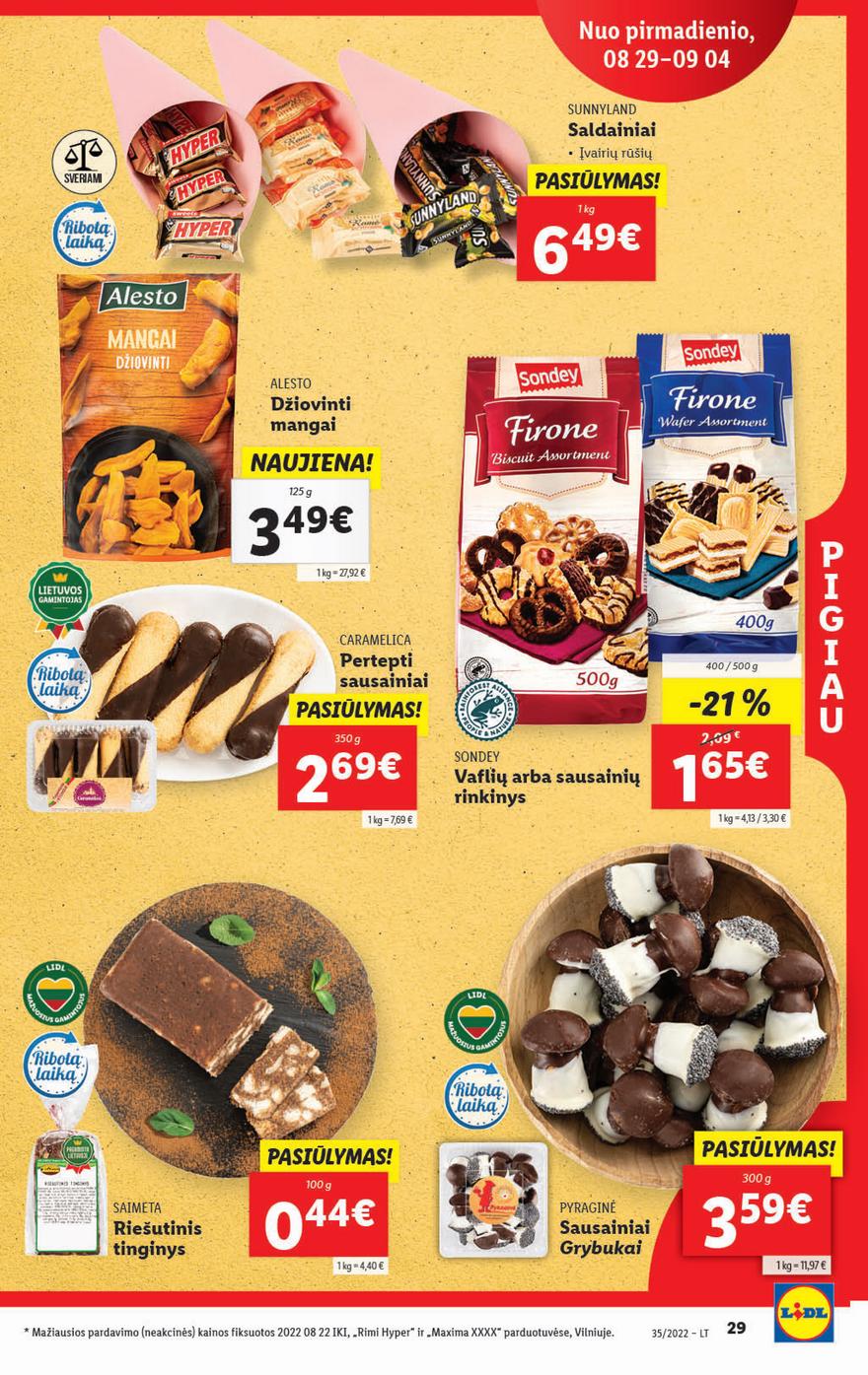 Ldil maisto leidinys akcijos nuo 
  2022-08-29 iki 
  2022-09-04 | Leidinukas.lt puslapis 29