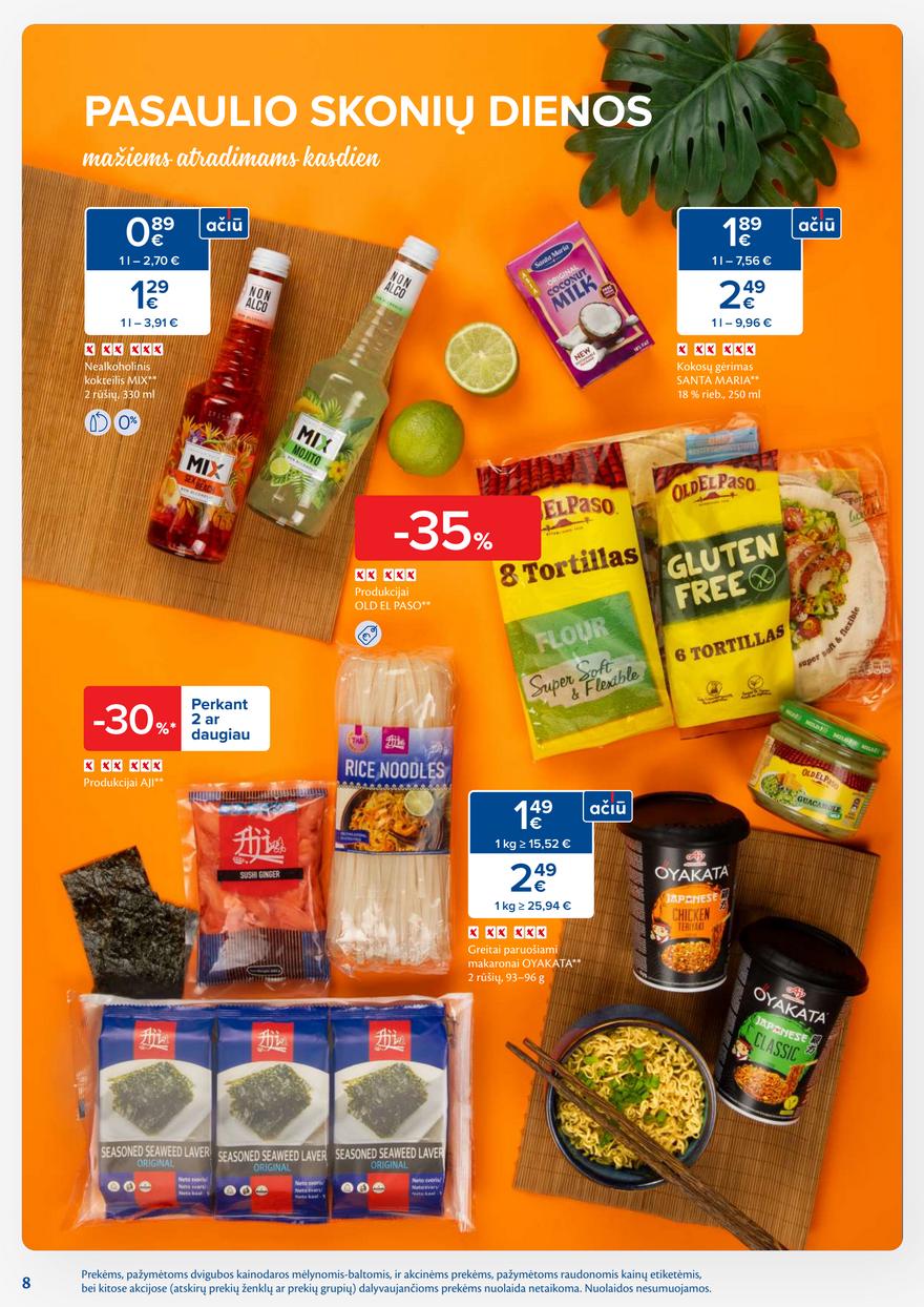 Maxima leidinys akcijos nuo 
  2026-02-24 iki 
  2026-03-02 | Leidinukas.lt puslapis 8