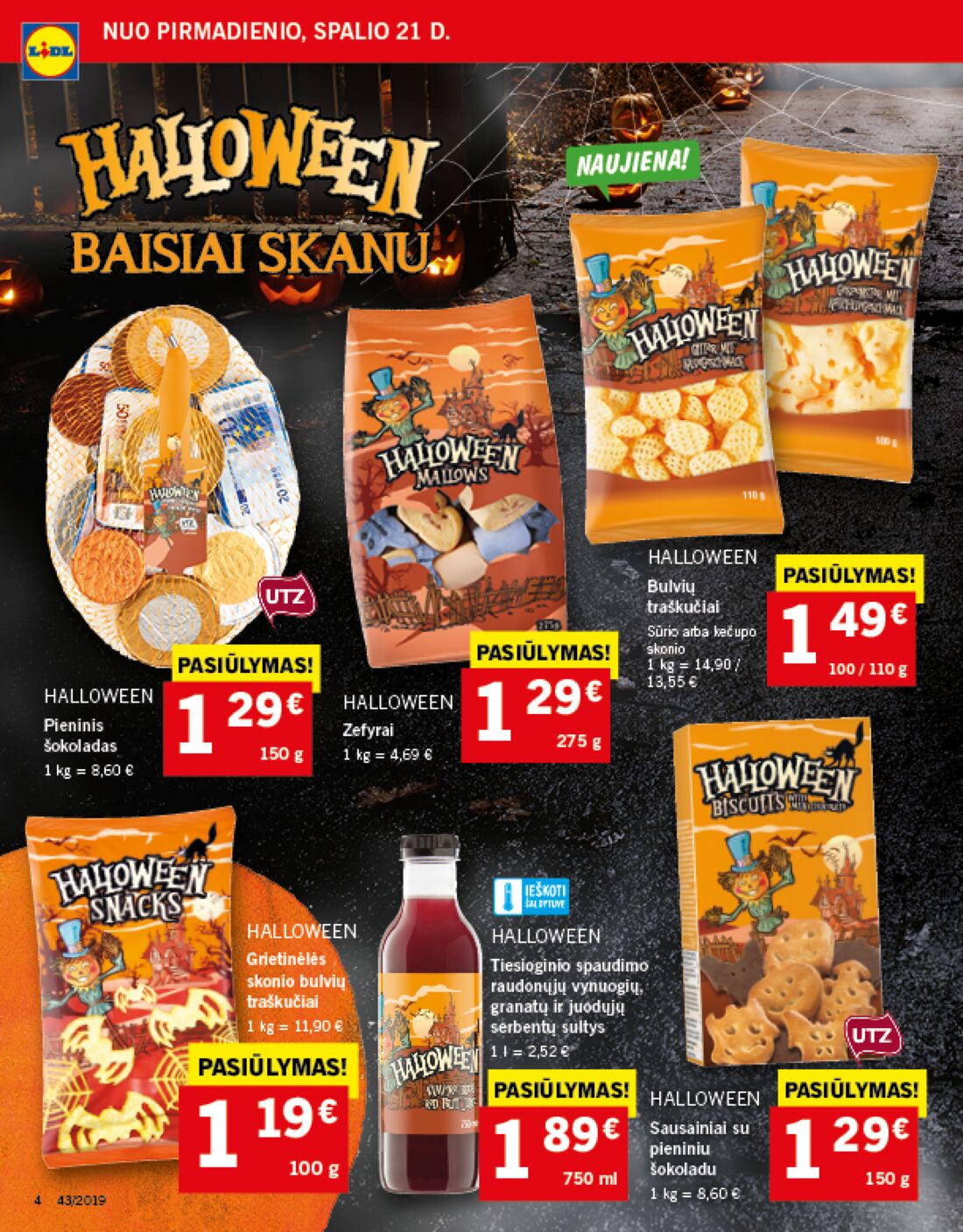 Lidl savaitinis leidinys akcijos nuo 
  2019-10-21 iki 
  2019-10-27 | Leidinukas.lt puslapis 4