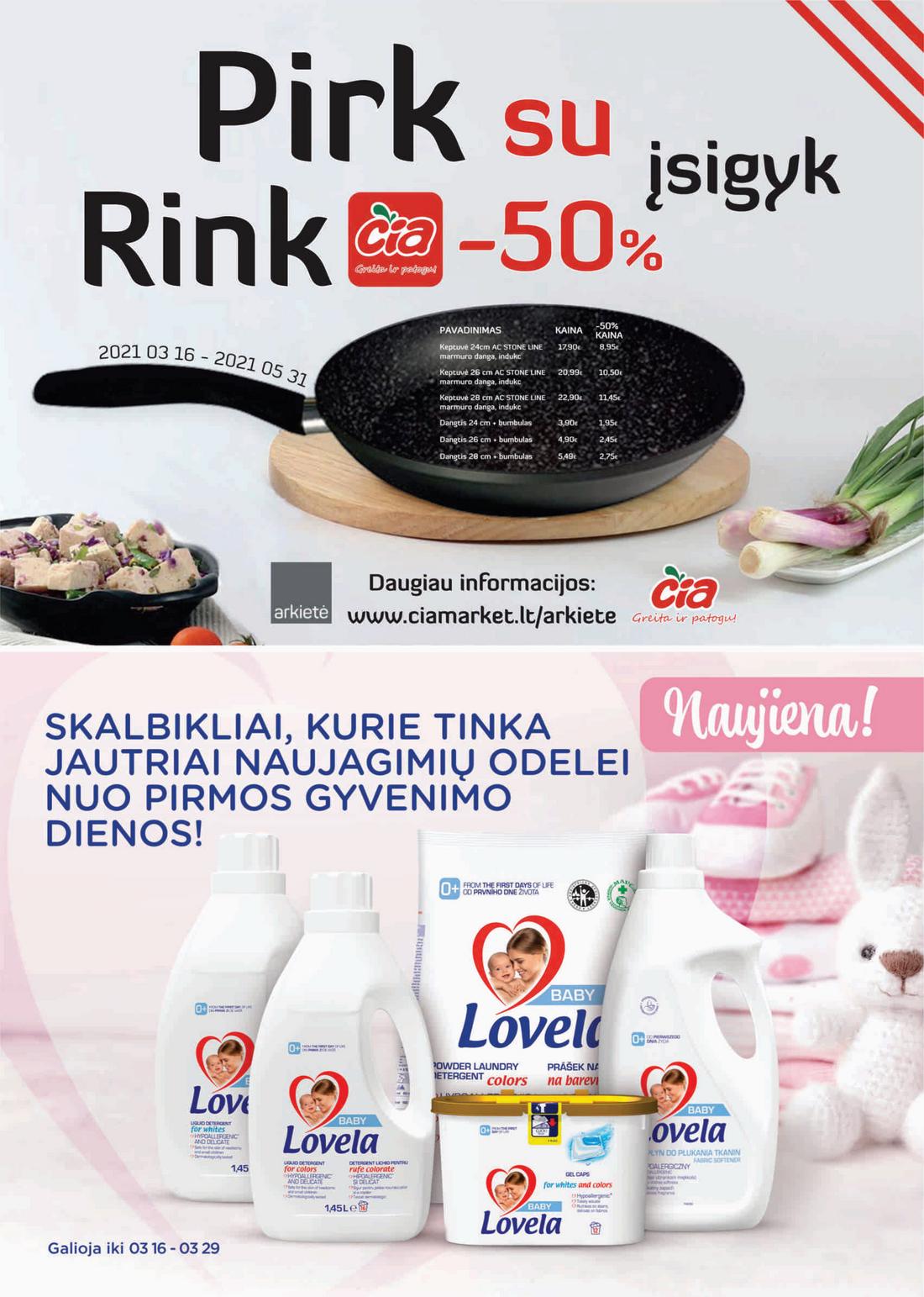 Čia market leidinys akcijos nuo 
  2021-03-16 iki 
  2021-03-29 | Leidinukas.lt puslapis 14