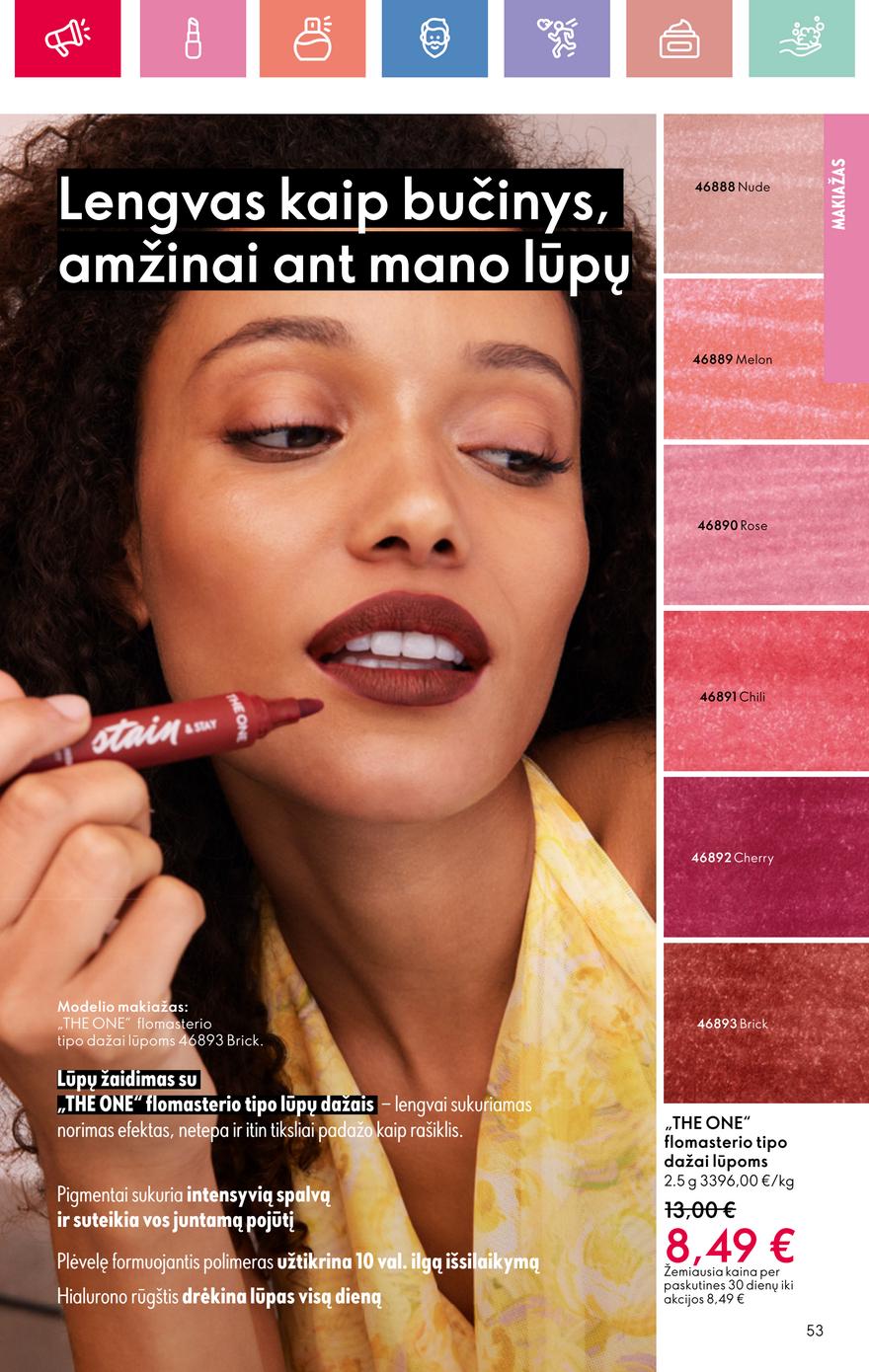 Oriflame katalogas akcijos nuo 
  2025-07-13 iki 
  2025-08-02 | Leidinukas.lt puslapis 53