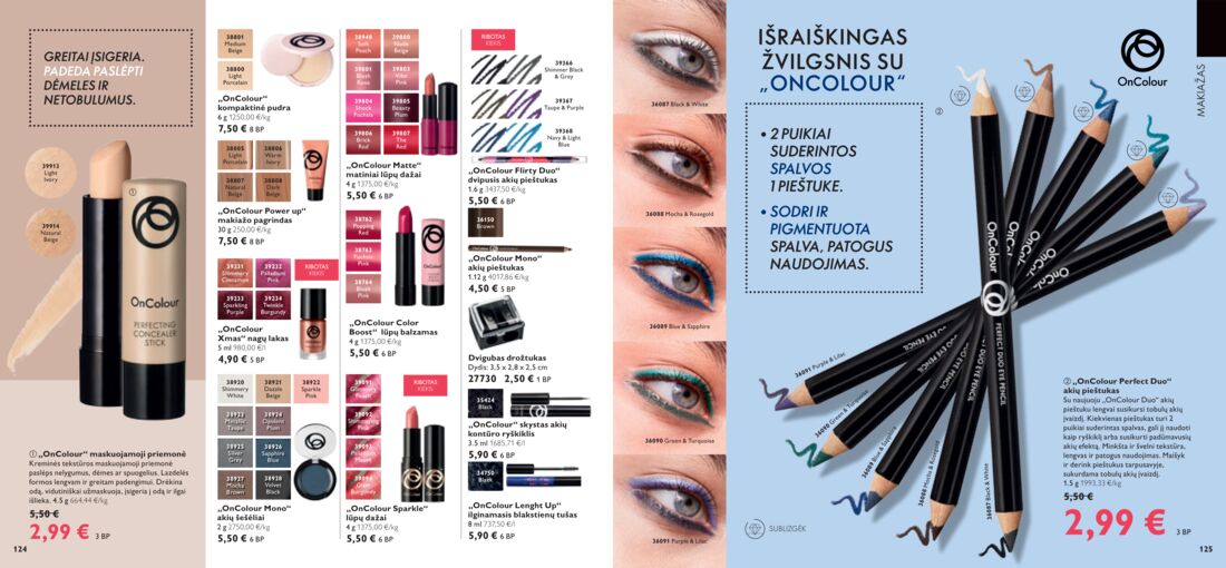 Oriflame katalogas akcijos nuo 
  2020-01-01 iki 
  2020-01-31 | Leidinukas.lt puslapis 63