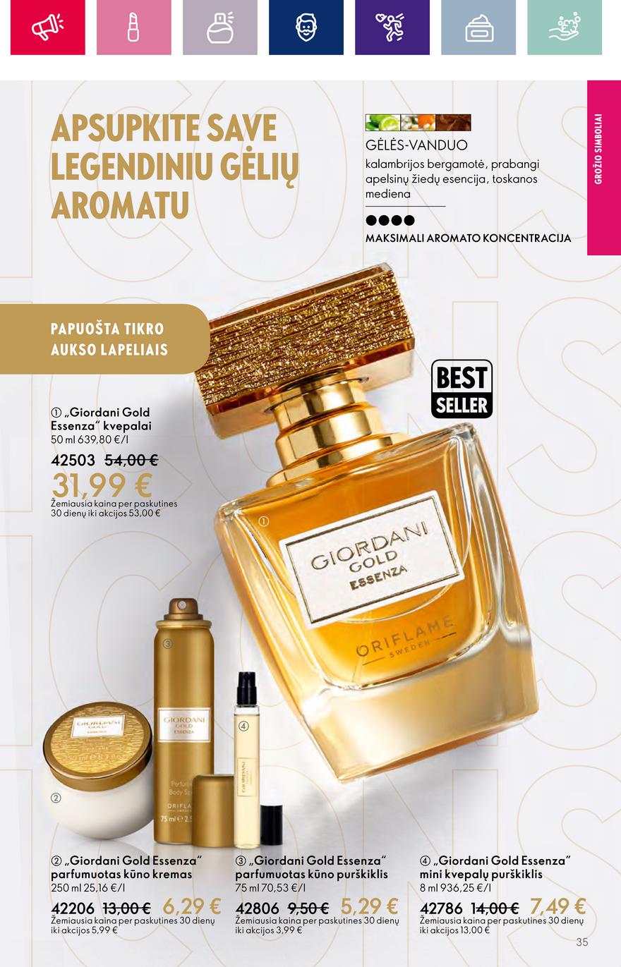 Oriflame katalogas akcijos nuo 
  2023-10-04 iki 
  2023-11-01 | Leidinukas.lt puslapis 35