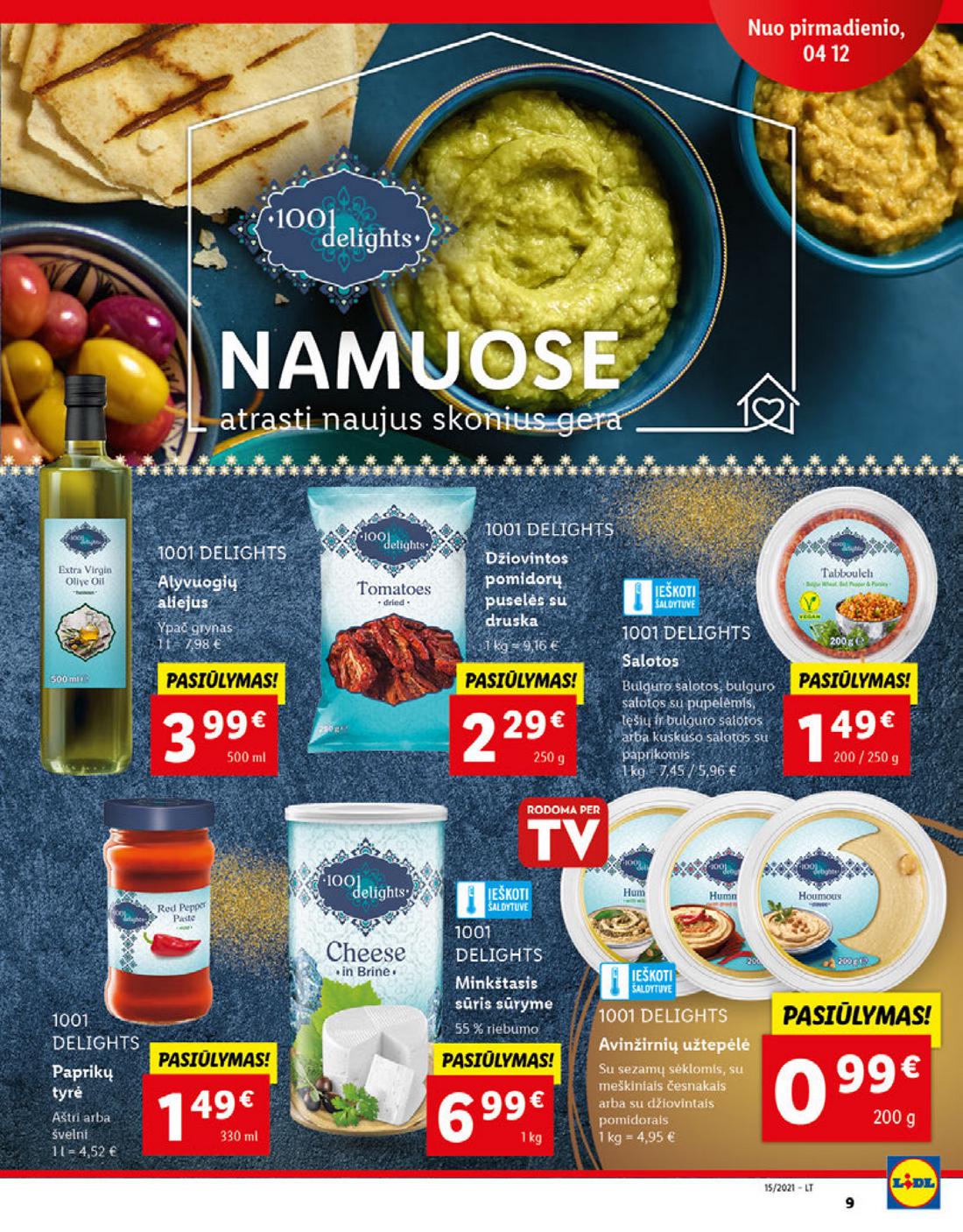 Lidl maisto prekių pasiūlymai akcijos nuo 
  2021-04-12 iki 
  2021-04-18 | Leidinukas.lt puslapis 9