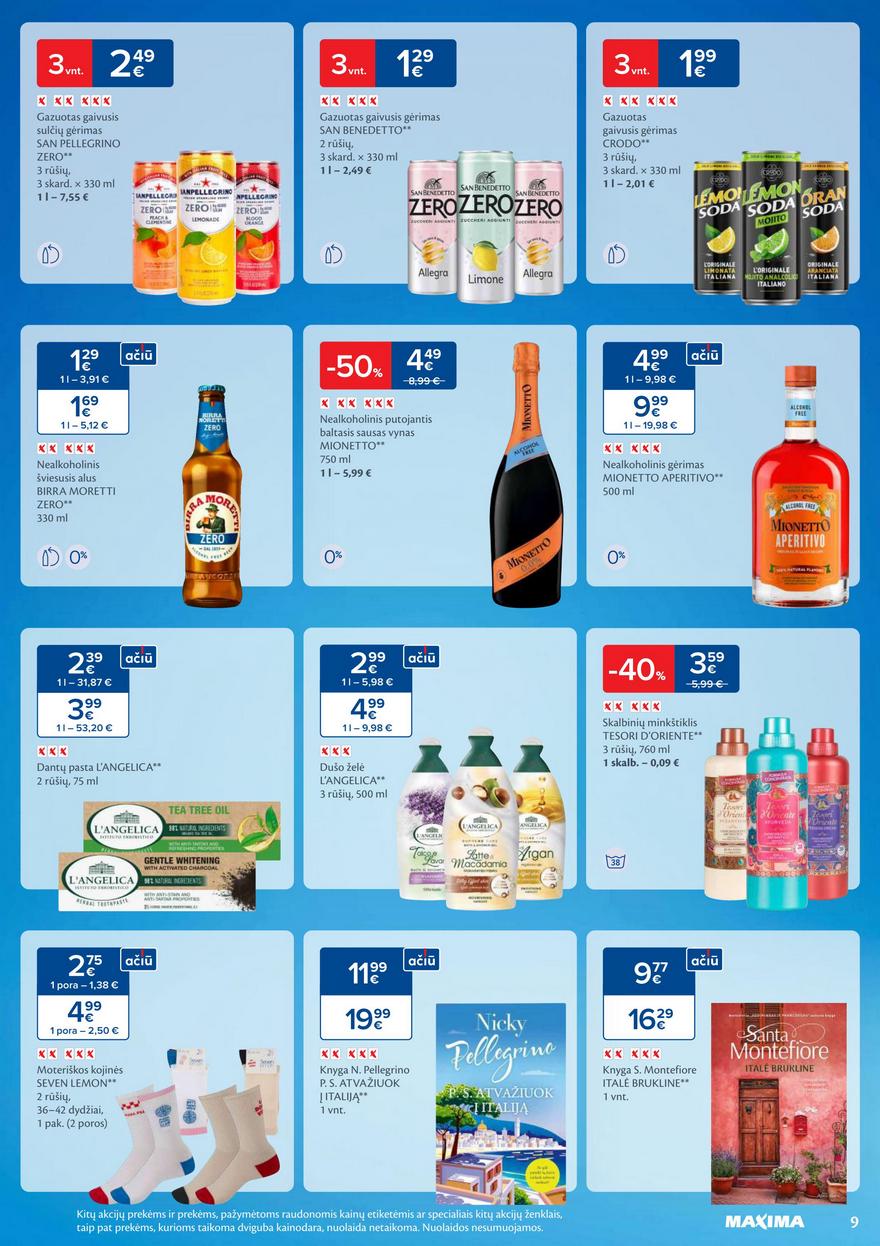 Maxima leidinys akcijos nuo 
  2025-06-17 iki 
  2025-06-23 | Leidinukas.lt puslapis 9