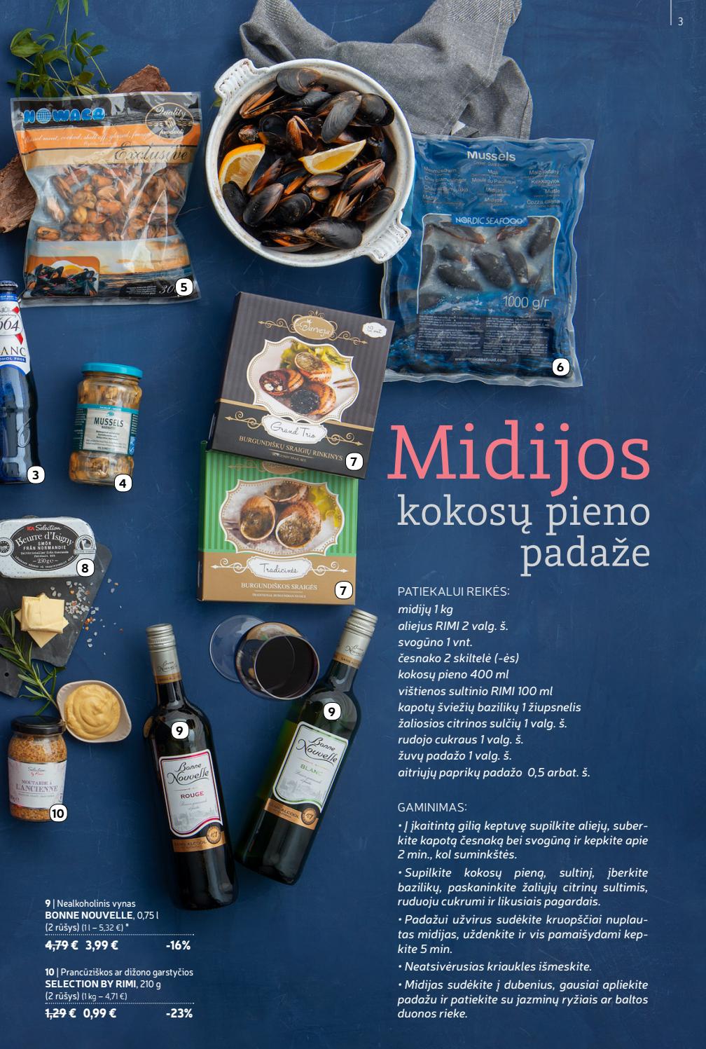 Rimi savaitinis leidinys akcijos nuo 
  2019-10-29 iki 
  2019-11-04 | Leidinukas.lt puslapis 3