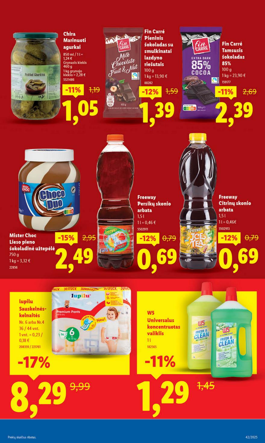 Lidl leidinys naujas akcijos nuo 
  2025-10-13 iki 
  2025-10-19 | Leidinukas.lt puslapis 5