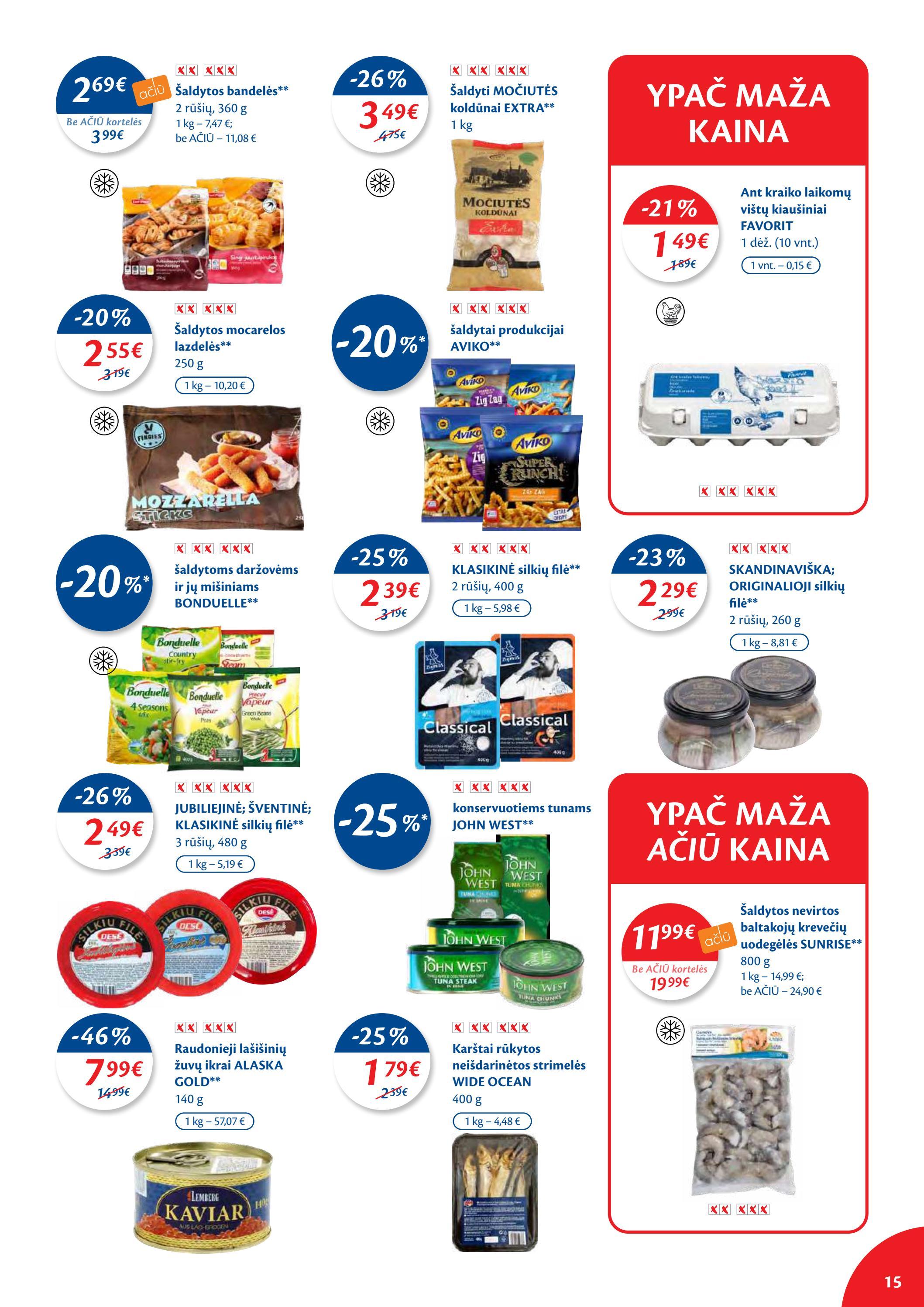Maxima kaininis leidinys akcijos nuo 
  2022-07-19 iki 
  2022-07-25 | Leidinukas.lt puslapis 15