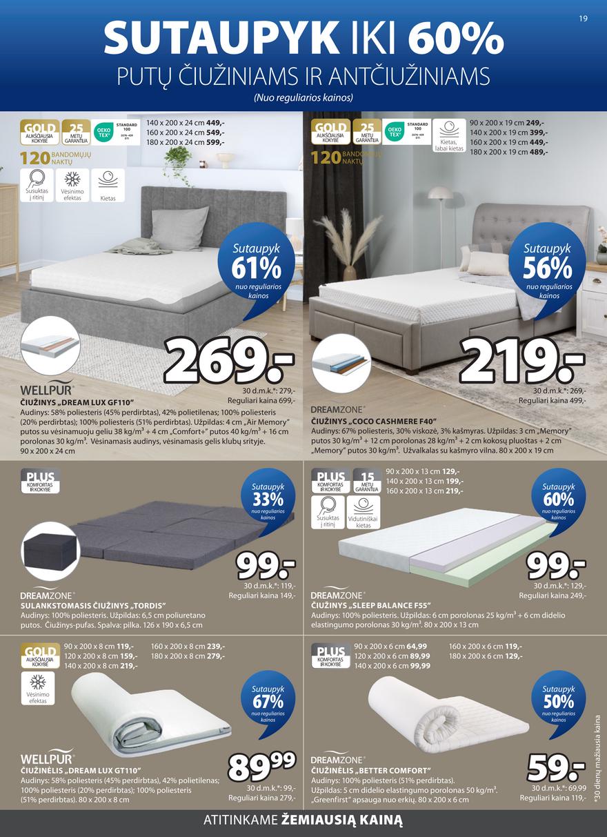 Jysk leidinys akcijos nuo 
  2026-06-02 iki 
  2026-06-15 | Leidinukas.lt puslapis 19