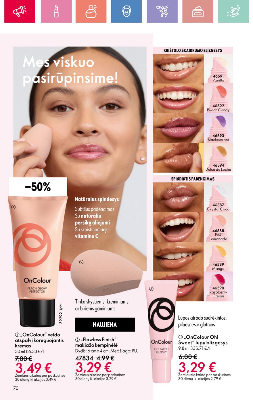 Oriflame katalogas akcijos nuo 
  2025-08-24 iki 
  2025-09-13 | Leidinukas.lt puslapis 70