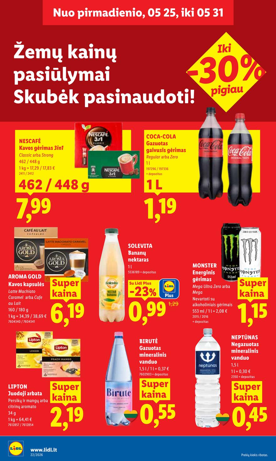 Lidl leidinys naujas akcijos nuo 
  2026-05-25 iki 
  2026-05-31 | Leidinukas.lt puslapis 16