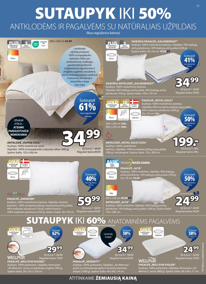 Jysk leidinys akcijos nuo 
  2026-05-12 iki 
  2026-06-01 | Leidinukas.lt puslapis 17