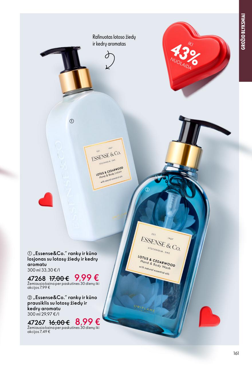 Oriflame katalogas akcijos nuo 
  2026-01-28 iki 
  2026-02-17 | Leidinukas.lt puslapis 161